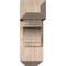 Ekena Millwork Merced Craftsman Smooth Bracket w/ Offset Brace, Douglas Fir, 7 1/2"W x 20"D x 20"H BKT0806X20X20MRC04SDF - alternate 4